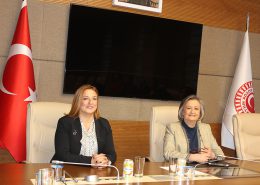 TBMM Dilekçe Komisyonu Başkanı Sn. Belma SATIR'ı Makamında Ziyaret Ettik