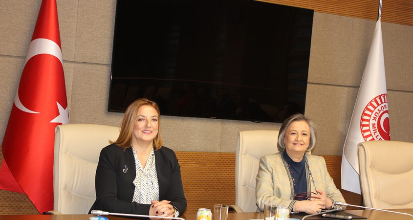 TBMM Dilekçe Komisyonu Başkanı Sn. Belma SATIR'ı Makamında Ziyaret Ettik