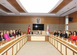TBMM Dilekçe Komisyonu Başkanı Sn. Belma SATIR'ı Makamında Ziyaret Ettik