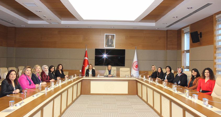 TBMM Dilekçe Komisyonu Başkanı Sn. Belma SATIR'ı Makamında Ziyaret Ettik