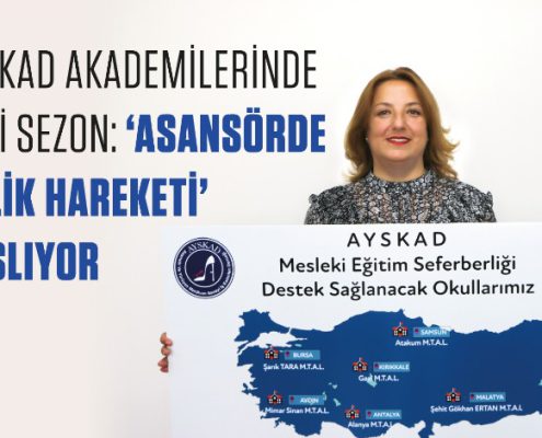 AYSKAD Akademilerinde Yeni Sezon: 'Asansörde İyilik Hareketi' Başlıyor