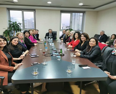 AYSKAD Yönetim Kurulu ve Üyeleri Sanayi ve Teknoloji Bakan Yardımcımız Sn. Hasan BÜYÜKDEDE Ziyareti