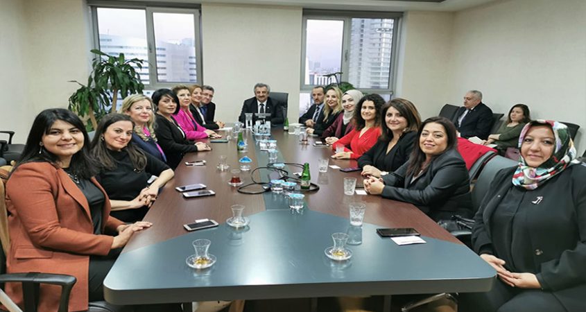 AYSKAD Yönetim Kurulu ve Üyeleri Sanayi ve Teknoloji Bakan Yardımcımız Sn. Hasan BÜYÜKDEDE Ziyareti