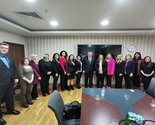 AYSKAD Yönetim Kurulu ve Üyeleri Sanayi ve Teknoloji Bakan Yardımcımız Sn. Hasan BÜYÜKDEDE Ziyareti