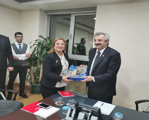 AYSKAD Yönetim Kurulu ve Üyeleri Sanayi ve Teknoloji Bakan Yardımcımız Sn. Hasan BÜYÜKDEDE Ziyareti